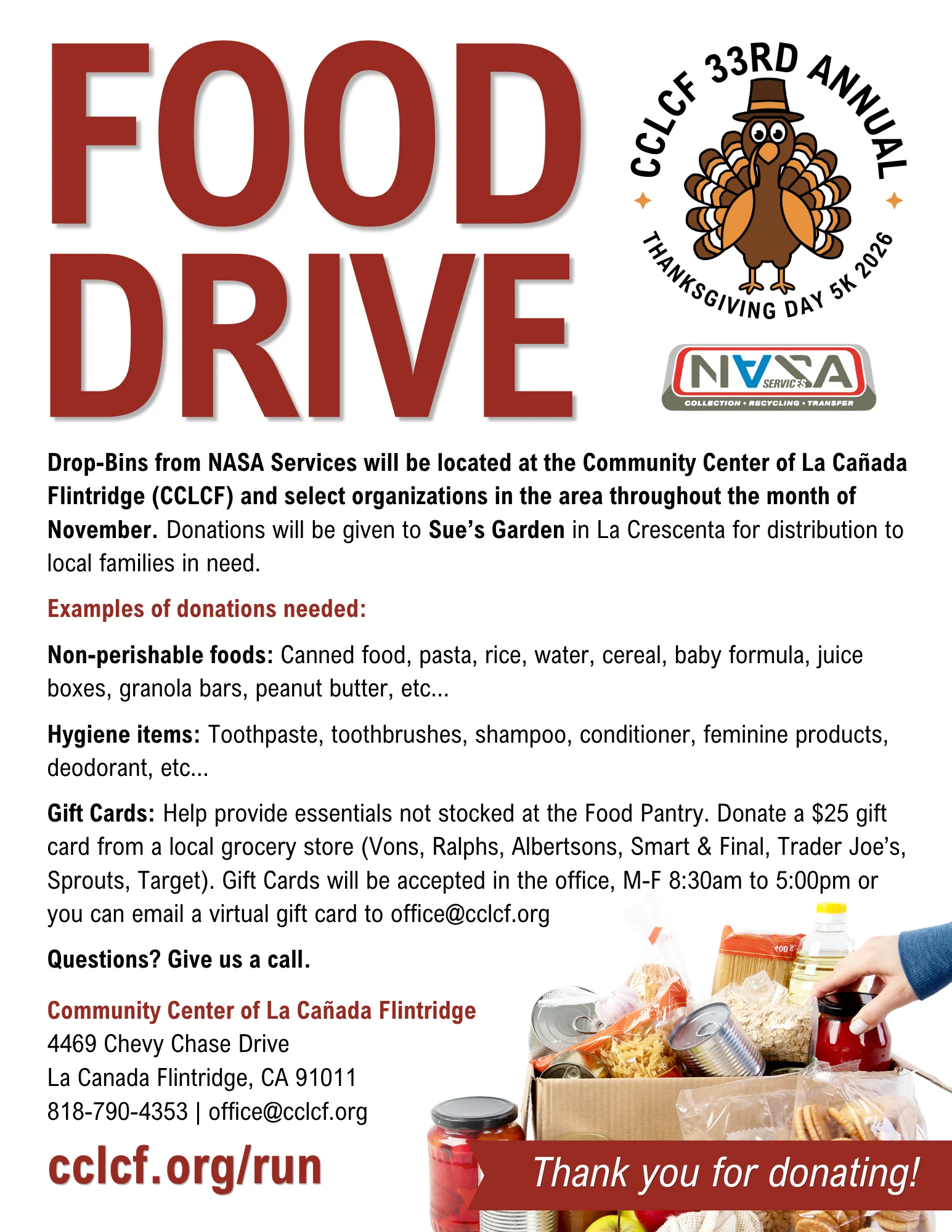 2026 food drive